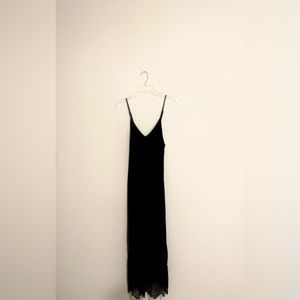 Anthropologie Maxi Slip Dress